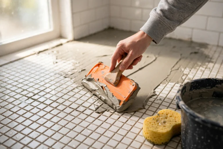 Fix Cracked Grout: Clean, Repair, and Re-Grout a Small Area
